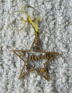Bola de navidad estrellas 2