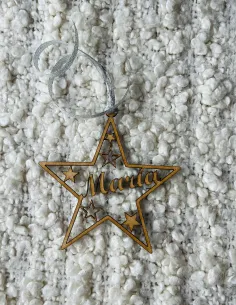 Bola de navidad estrellas 2