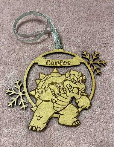 Bola de navidad personajes Nintendo Bowser